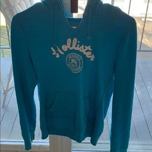 Hollister blue sweatshirt